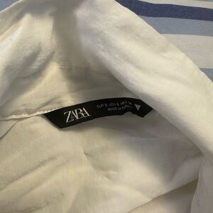 Zara Classic Ivory Blouse